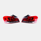E82/E88 Black Line LCI LED Tail Light Set