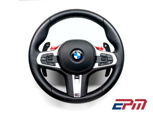 Magnetic carbon fiber paddle shifters for BMW GX and Supra