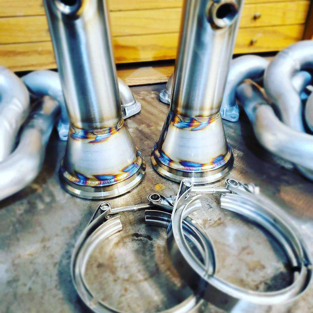 Rms Fabrications BMW E60 M5/M6 vband Decat Headers